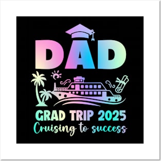 Graduation Cruise Crew Class of 2025 Senior Graduation Cruise Gift For men father day Posters and Art